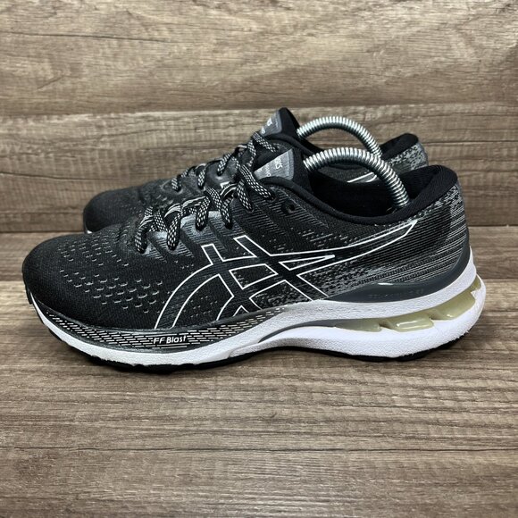 Asics Gel-Kayano 28 Black Womens US Size 6.5 EUR 37.5 1012B047 Running Shoes - Picture 4 of 10
